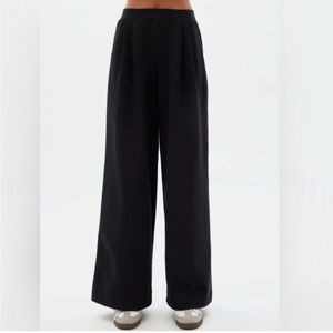 Girlfriend Collective Black Wide Leg Pants